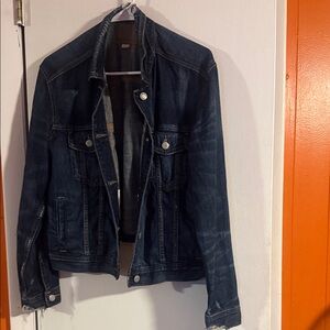 American Eagle Outfitters Dark Blue Denim Jacket